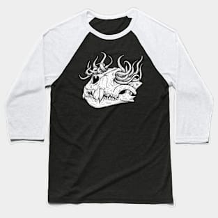 Skull logo 2 Baseball T-Shirt